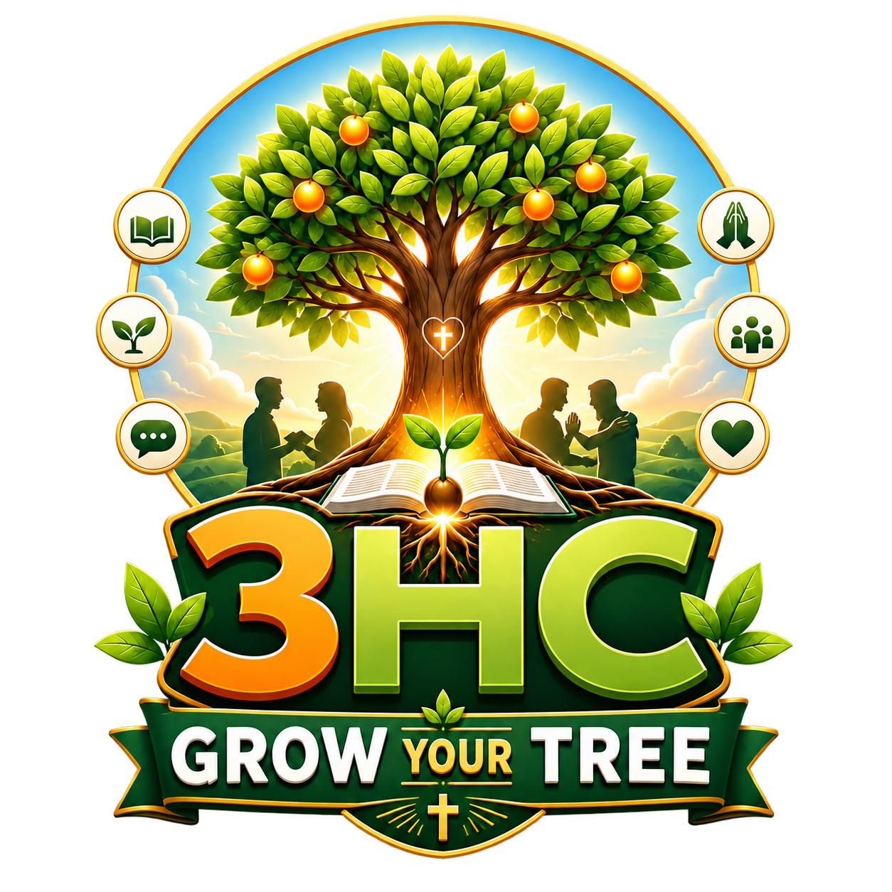 3HC Grow Your Tree logo